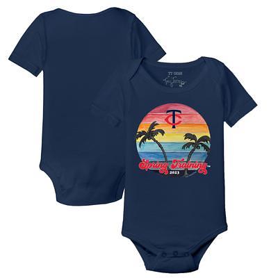 Infant Tiny Turnip White Chicago Cubs 2023 Spring Training Bodysuit