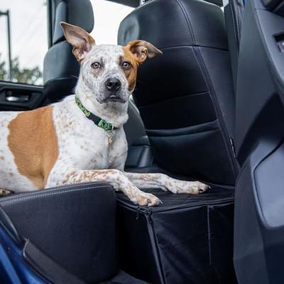 Dog Backseat Extender for Car, Sturdy, Safe, and Comfortable, Dog Car Seat  Block, Pet Seat Extender for Car, Dog Travel Seat, Dog Platform, Customizable Storage Slots