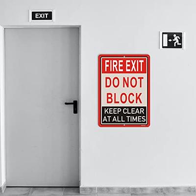 Security Door Signs & Exit Door Signs