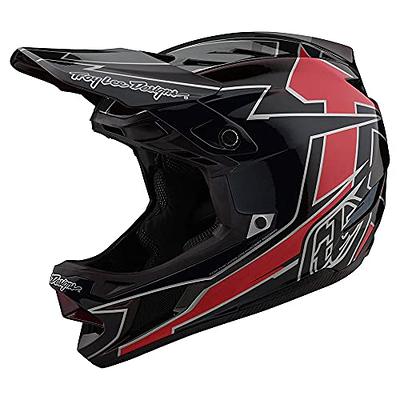 Troy Lee Designs Adult | Trail | All Mountain | Mountain Bike A1 MIPS  Classic Helmet - (Black/Red, X-Large/2X-Large)