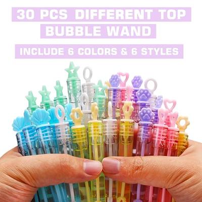 32 Pack Bubble for Kids Party Favors, 8 Style Mini Bubble Wands with Gift  Box, Dinosaur Toys Bulk for Carnival Prizes Goodie Bag Stuffers Supplies