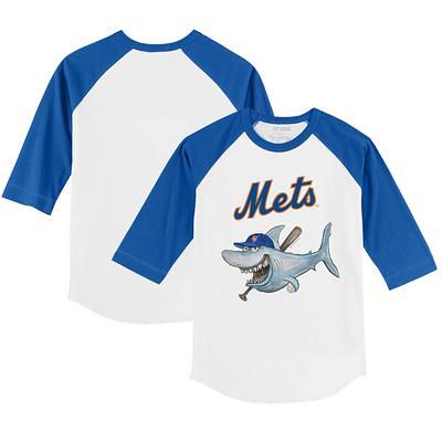 New York Yankees Tiny Turnip Women's Shark T-Shirt - Navy