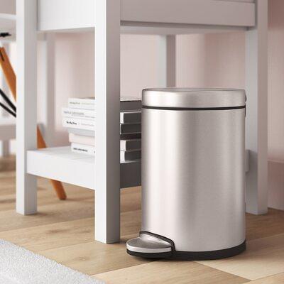 Simplehuman 10l Profile Step Trash Can Brushed Stainless Steel : Target