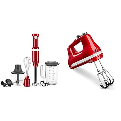 KitchenAid 6 Speed Hand Mixer with Flex Edge Beaters KHM6118 Contour Silver  KHM6118CU - Best Buy