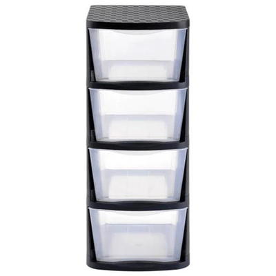  Bin Storage Rack with 5-Pack 27 Gallon Storage Totes