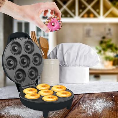 Courant Mini Donut Maker Machine for Holiday, Kid-Friendly, Breakfast or  Snack, Desserts & More with Non-stick Surface, Makes 7 Doughnuts, Red -  Yahoo Shopping