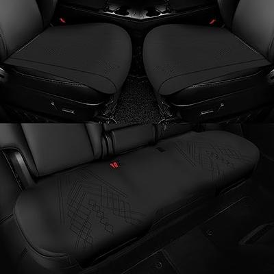 Car Seat Covers, Premium Nappa Leather Sideless Auto Seat Cushions