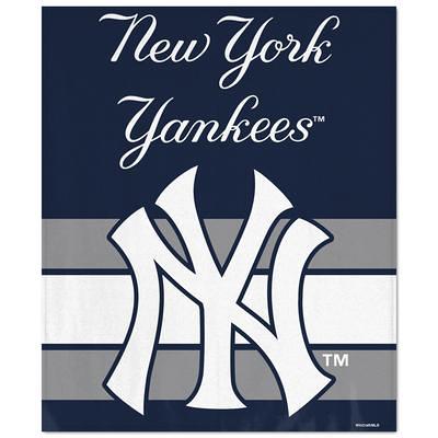 New York Yankees 60'' x 50'' Frosty Fleece Blanket - Yahoo Shopping