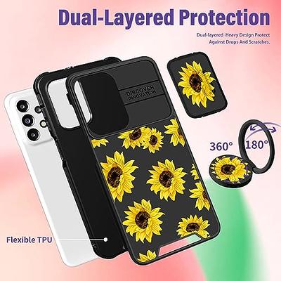 Transparent Case For Samsung Galaxy A14 5G Cover Cartoon Flowers Soft TPU  Shockproof Funda For Samsung A 14 5G Bags Heart Clear