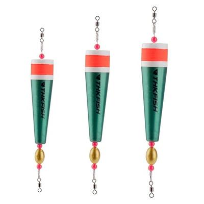 THKFISH Fishing Bobbers Fishing Floats Weighted Bobbers for Fishing Popping Cork  Float Rig Rattle Popping Cork Weighted Popping Floats Saltwater Fishing  Tackle GREEN-5-4PCS - Yahoo Shopping