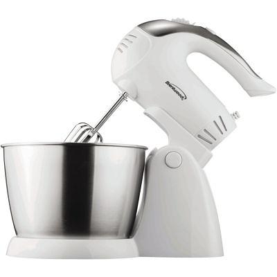 6 Speed Hand Mixer with Flex Edge Beaters Contour Silver KHM6118CU