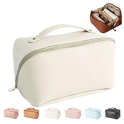  Large Capacity Travel Cosmetic Bag,PU Leather