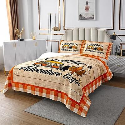 Dirt Bike Comforter Set Twin Motocross Comforter Retro American