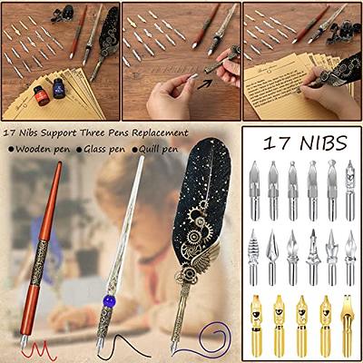 Tofficu Inkwell 30pcs Set Fountain Pen Spare Dip Pen Quill Pen Nibs Writing  Pen Nibs Spare for Fountain Pen Stationery Supplies Pen Accessories Student  Steel Calligraphy Pen Replace - Yahoo Shopping