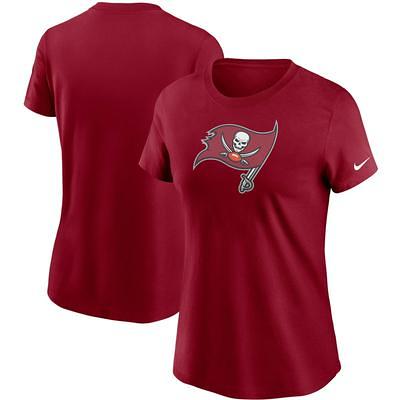 Women's '47 Black Tampa Bay Buccaneers Phoenix V-Neck T-Shirt Size: Medium