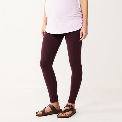 Maternity Sonoma Goods For Life® Full Belly Panel Leggings, Women's, Size:  XL-Mat, Med Pink - Yahoo Shopping