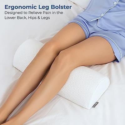 Leg Knee Memory Foam Pillow for Side Sleeper Back Hip Neck Knee Support