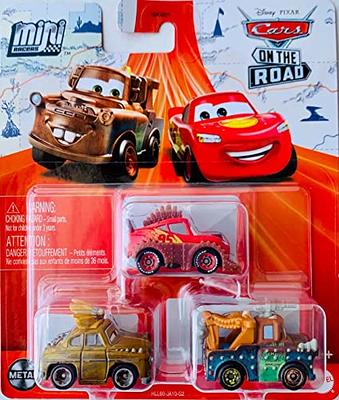 Disney Cars On The Road Mini Racers Road Warriors 3-Pack with Rumbler  Lightning McQueen, Rumbler Mater and Chieftess - Yahoo Shopping