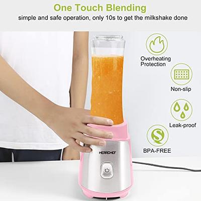 Personal Smoothie Blender, Portable Blender with 2*20oz Blender