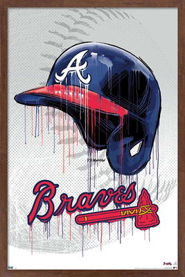 MLB Atlanta Braves - Austin Riley 22 Wall Poster, 22.375 x 34 Framed 