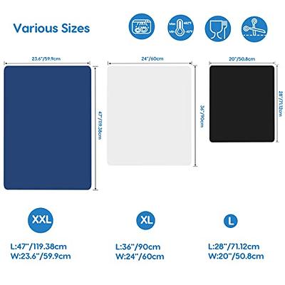 Extra Large Silicone Mat 36 x 24 Place Mats, Heat Resistant Mat for  Kitchen Countertop Protector, Thick Placemats Washable Silicone Mats for  Kitchen