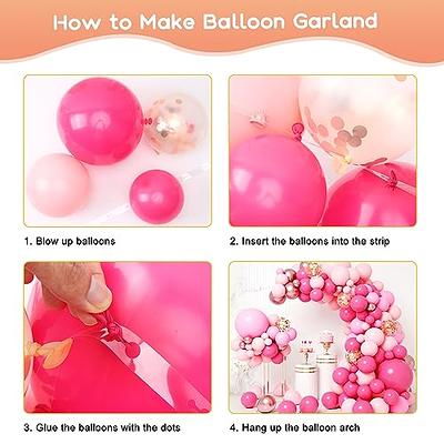 5 Rolls Balloon Arch Kit Balloon Decorating Strip Kit for Garland