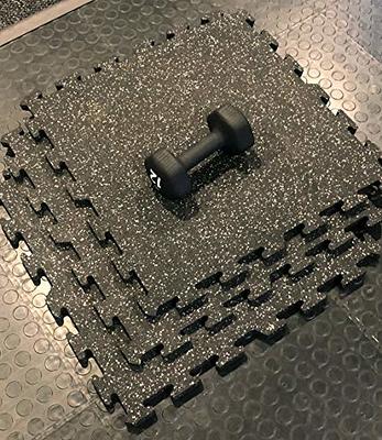 IncStores 8mm Thick Strong Rubber Flooring Roll | Flexible Recycled Rubber  Roll Flooring for a Stronger and Safer Basement, Home Gym, Shed, or Trailer