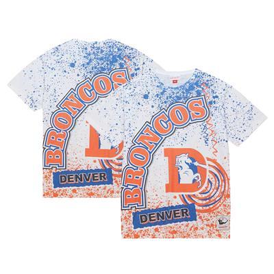 Denver Broncos Name & Number Graphic Long Sleeve T-Shirt - Russell