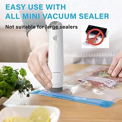 20 PCS Reusable Vacuum Sealer Bags for Food & Snack Storage, Meal