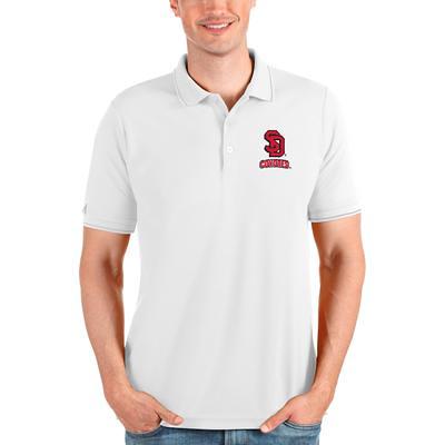 Men's Texas Rangers Antigua Red Compass Polo