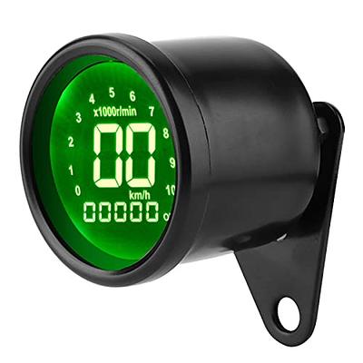 Motorrad Tacho LCD Digital Display,Universal Circle Tachometer