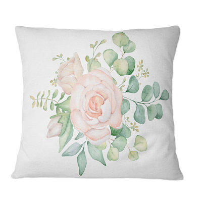 Rose-color-throw-pillows