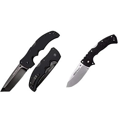  Cold Steel Espada Series Folding Knife with Tri, Ad Lock and  Pocket Clip, Espada XL & Recon 1 Series Tactical Folding Knife with Tri, Ad  Lock and Pocket Clip, Made