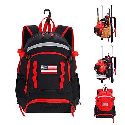 Youth Baseball and Softball Bag - Backpack - Batting Bag - T-Ball