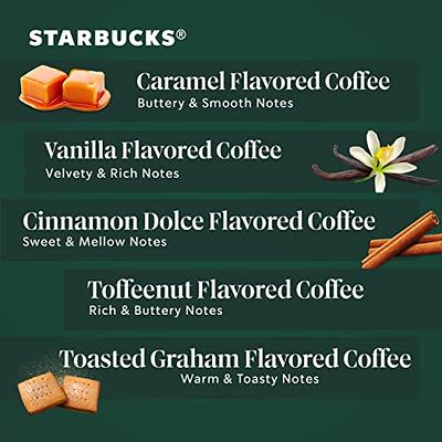 Starbucks K-Cup Coffee Pods—Flavored Coffee—Variety Pack for Keurig  Brewers—Naturally Flavored—100% Arabica—1 box (40 pods total)