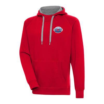 Antigua Cuban Giants Women's Red Victory Pullover Hoodie