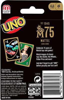 Mattel Games Uno Junior Action Play Card Game, Travel Fun Games for Family  or Game Nights, Gift for Adult and Kids ages 3 years and above