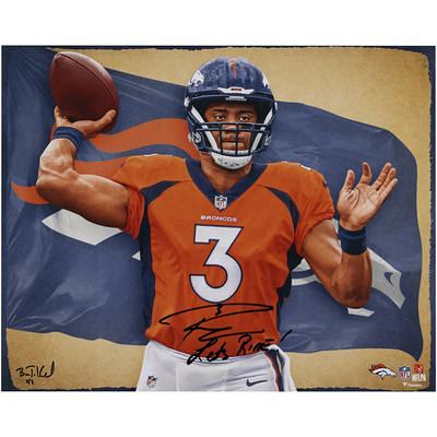 Russell Wilson Autographed Denver Broncos Jersey Framed