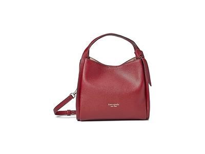 Kate Spade New York Knott Pebbled Leather Medium Crossbody Tote (Autumnal  Red) Handbags - Yahoo Shopping