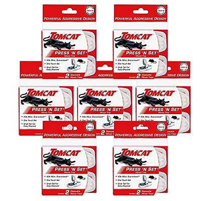 Tomcat Mouse Snap Traps, 2 count