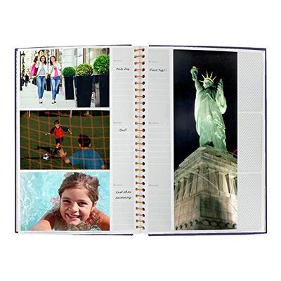 Pioneer 4 x 6 in. Bi-Directional Memo Photo Album (300 Photos) - Black