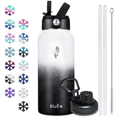  Hydrapeak 26oz Sport Insulated Water Bottle with Straw or Chug  Lid, Premium Stainless Steel Water Bottles, Leak & Spill Proof, Keeps  Drinks Cold for 24 Hours, Hot for 12 Hours (26oz