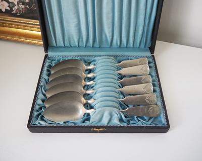 Set of Six Vintage Knives Alpacca Silver Knives Vintage Alpacca Silver  Knives Vintage New Silver Knives Vintage Knife Set 