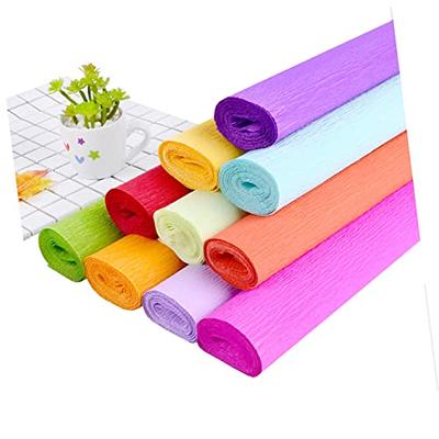 MECCANIXITY Crepe Paper Roll Crepe Paper Decoration 8.2ft Long 5.9 Inch  Wide for Wedding Ceremony Various Large Festivals Decoration, Light Purple  - Yahoo Shopping