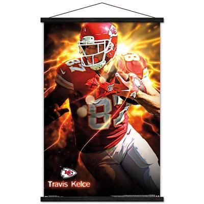 Travis Kelce Kansas City Chiefs Framed 15 x 17 Stitched Stars Collage