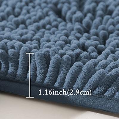 Bathroom Rug, Non-Slip Bath Mat, Soft Cozy Shaggy Durable Thick Bath Rugs  for Bathroom, Plush Rugs for Bathtubs