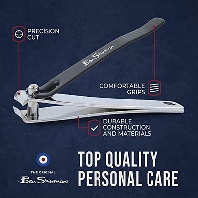 Toenail Clippers for Seniors Thick Toenails, Wide Jaw Opening Nail Clippers  for Men Long Handle Heavy Duty Nail Cutter, 5PCS Professional Nail Clipper  Set with Ingrown Toenail Tool