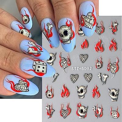 Halloween & Skull Nail Decals