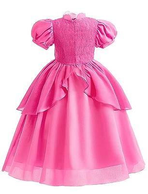 Minetom Princess Dresses for Girls Costume Light up Princess Dress