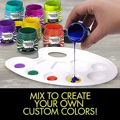 Creative Nation 12 Colors Acrylic Leather Paint for Shoes